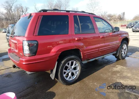 2002 Jeep Grand Cherokee Overland из США, поврежденный, VIN 1J8GW68J62C239821